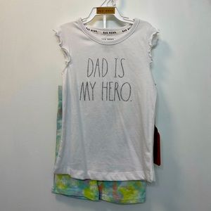 Rae Dunn Childrens outfit 4T Daddy’s girl